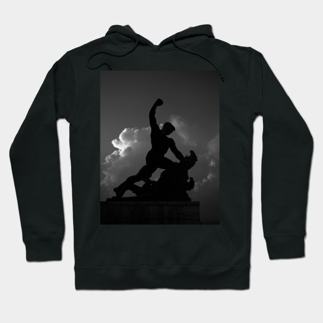 Saint George the Dragon Slayer Hoodie by rodneyj46